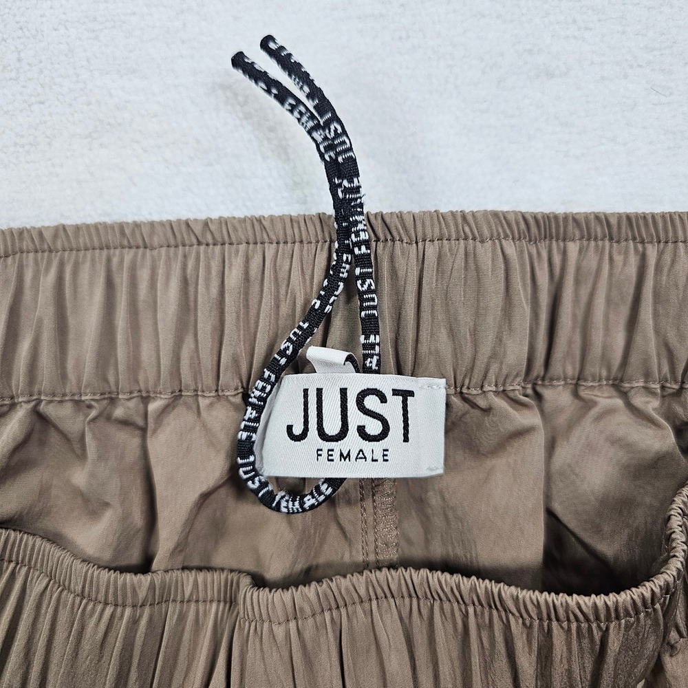 Just Female Wish Pants Taupe Brown Joggers Recycled Blend Size 40 13400 - Picture 4 of 13